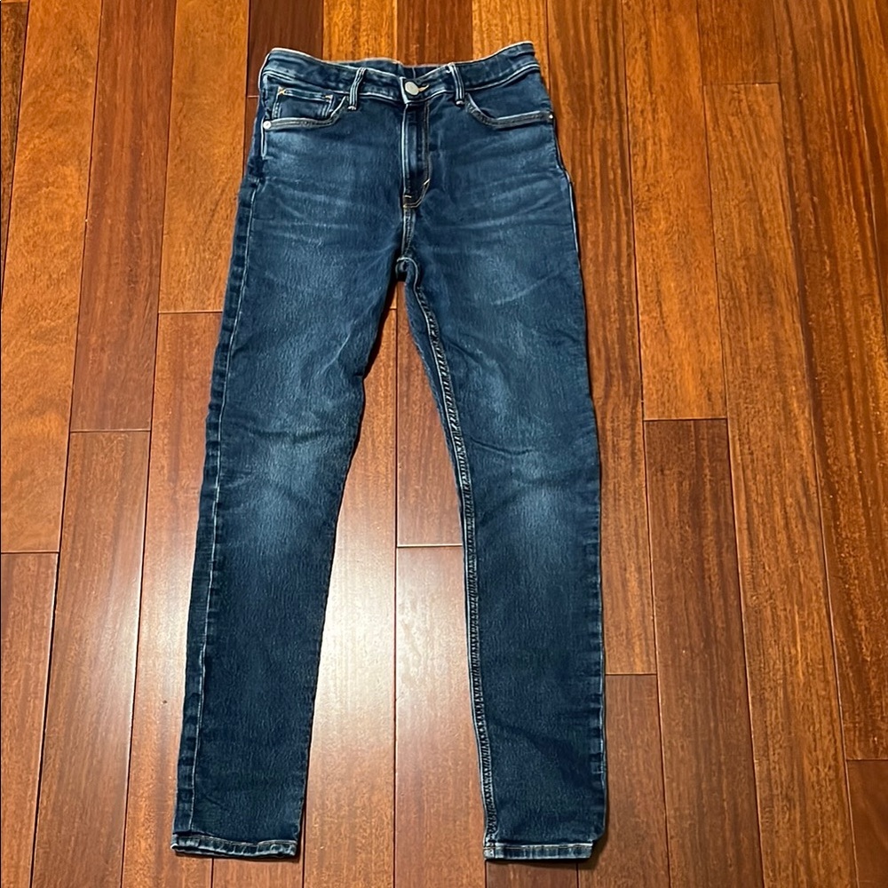 H&M Blue Skinny Jeans with Classic Denim Wash